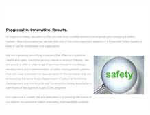 Tablet Screenshot of claymoresafety.com